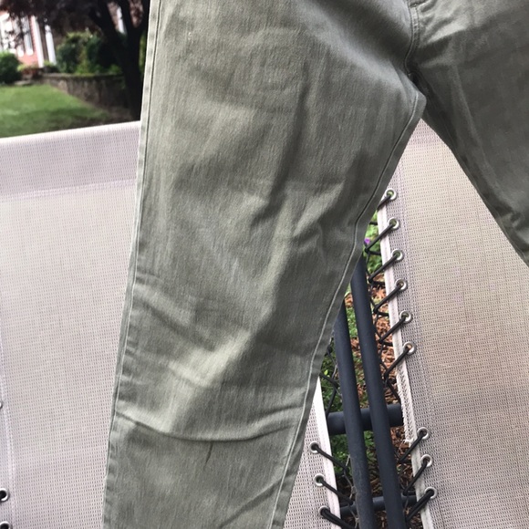 J. Crew Men's Slim Stretch Olive Chinos,  30 x 34 - Picture 6 of 14